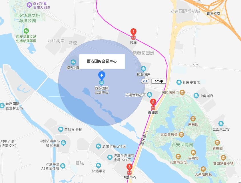 西安國際會展中心怎么走？交通線路(m.hnhuay.cn)