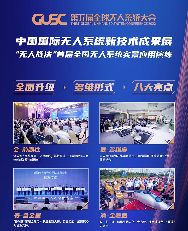 2022珠海無人機展GUSC將于11月3日舉行(m.hnhuay.cn)
