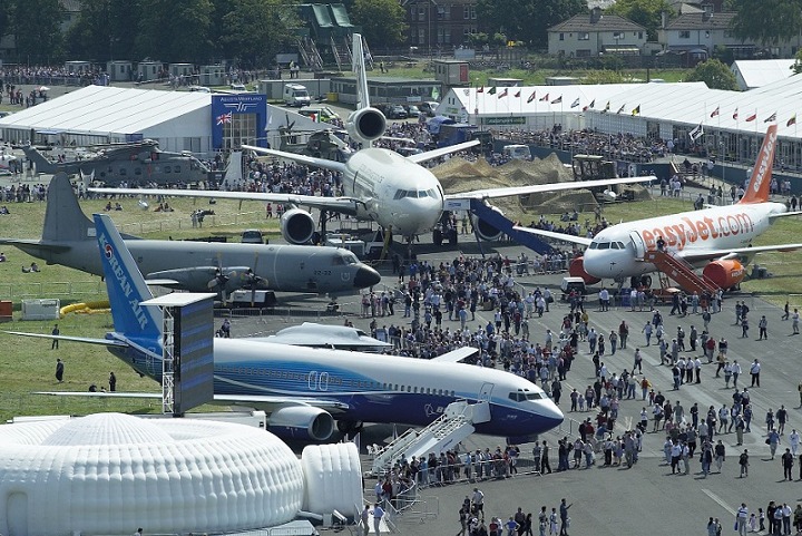 英國范堡羅航空航天展覽會Farnborough Airshow(m.hnhuay.cn)
