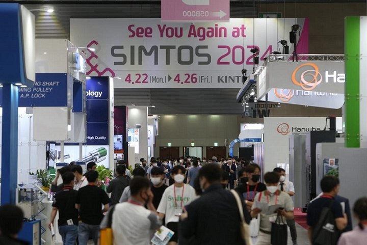 2024韓國國際機床展覽會SIMTOS4月1-5日在KINTEX1號和2號展館舉行(m.hnhuay.cn)