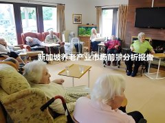 新加坡養老產業市場前景分析報告：康復器械和老年護理